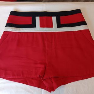 Animale red, white and black shorts - size 28